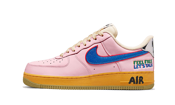 Nike Air Force 1 Low '07 Feel Free Let's Talk - DX2667-600 - Kickzmi