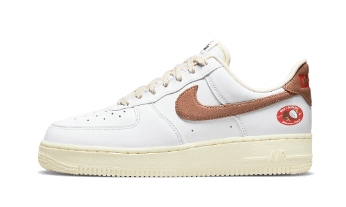 Sneakers éditions limitées et authentiques Nike Air Force 1 Low ‘07 LX Coconut - DJ9943-101 - Kickzmi