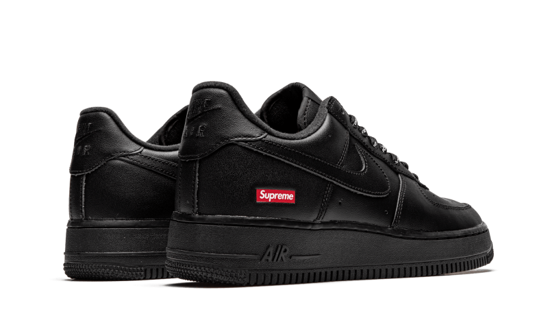 Nike Air Force 1 Low Black Supreme - CU9225-001 - Kickzmi