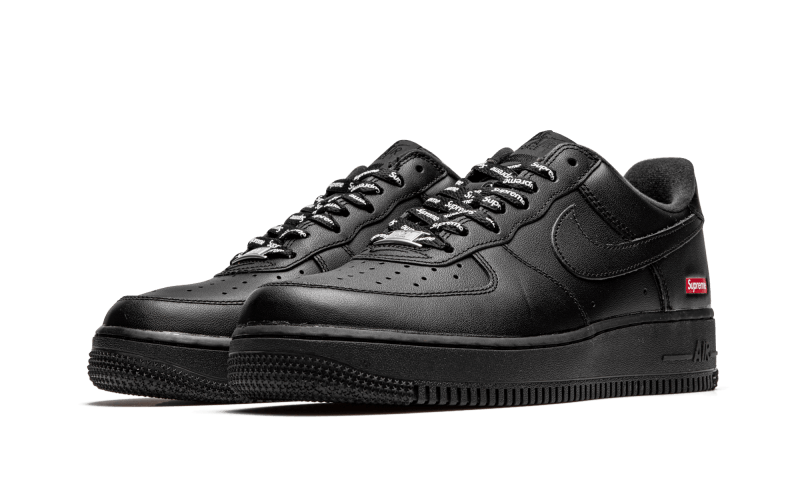 Nike Air Force 1 Low Black Supreme - CU9225-001 - Kickzmi