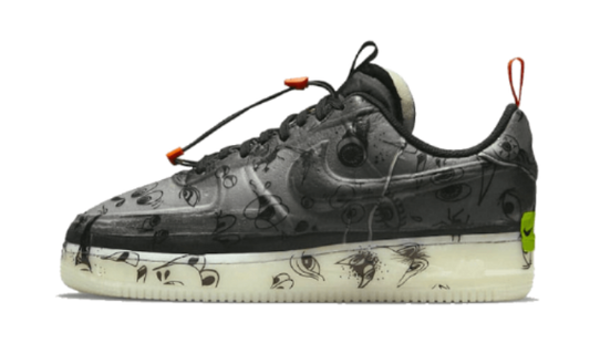 Sneakers éditions limitées et authentiques Nike Air Force 1 Low Experimental Halloween - DC8904-001 - Kickzmi