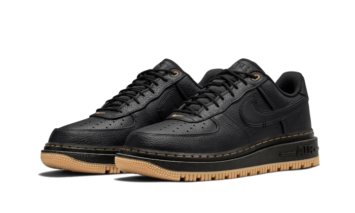 Nike Air Force 1 Low Luxe Black Gum - DB4109-001 - Kickzmi