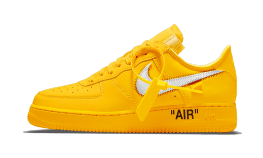 Nike Air Force 1 Low Off-White University Gold Metallic Silver - DD1876-700 - Kickzmi