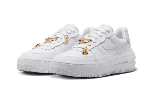 Sneakers éditions limitées et authentiques Nike Air Force 1 Low PLT-AF-ORM Bling - FB8473-100 - Kickzmi