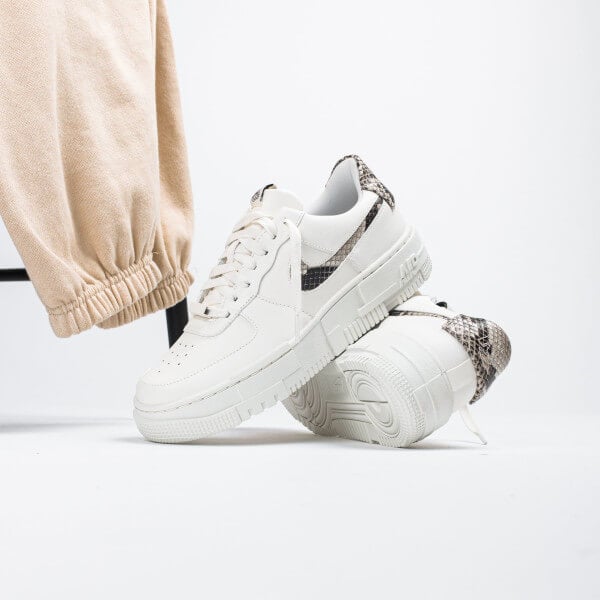 Nike Air Force 1 Low Pixel Snakeskin - CV8481-101 - Kickzmi