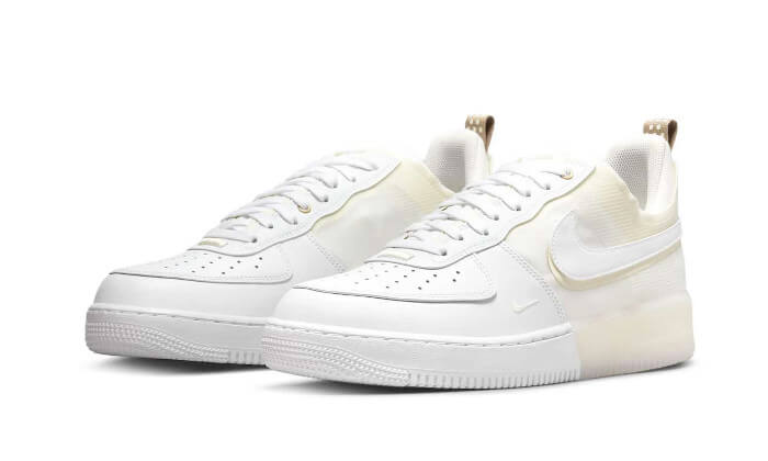 Nike Air Force 1 Low React Coconut Milk - DH7615-100 - Kickzmi