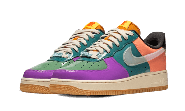 Nike Air Force 1 Low SP Undefeated Multi Patent Celestine Blue - DV5255-500 - Kickzmi