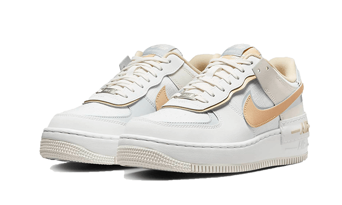 Nike Air Force 1 Low Shadow Sail Tan - DV7449-100 - Kickzmi