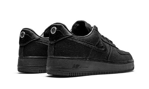 Sneakers éditions limitées et authentiques Nike Air Force 1 Low Stussy Black - CZ9084-001 - Kickzmi