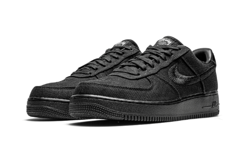 Sneakers éditions limitées et authentiques Nike Air Force 1 Low Stussy Black - CZ9084-001 - Kickzmi