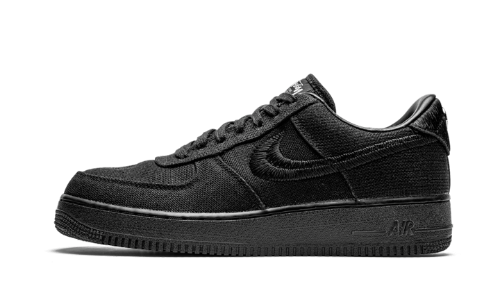 Sneakers éditions limitées et authentiques Nike Air Force 1 Low Stussy Black - CZ9084-001 - Kickzmi