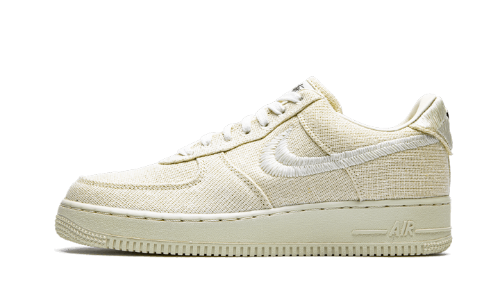 Sneakers éditions limitées et authentiques Nike Air Force 1 Low Stussy Fossil - CZ9084-200 - Kickzmi