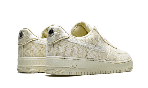 Sneakers éditions limitées et authentiques Nike Air Force 1 Low Stussy Fossil - CZ9084-200 - Kickzmi