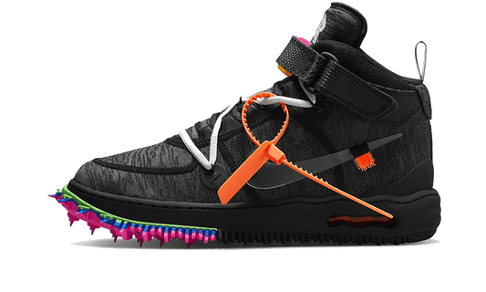 Nike Air Force 1 Mid Off-White Clear Black - DO6290-001 - Kickzmi