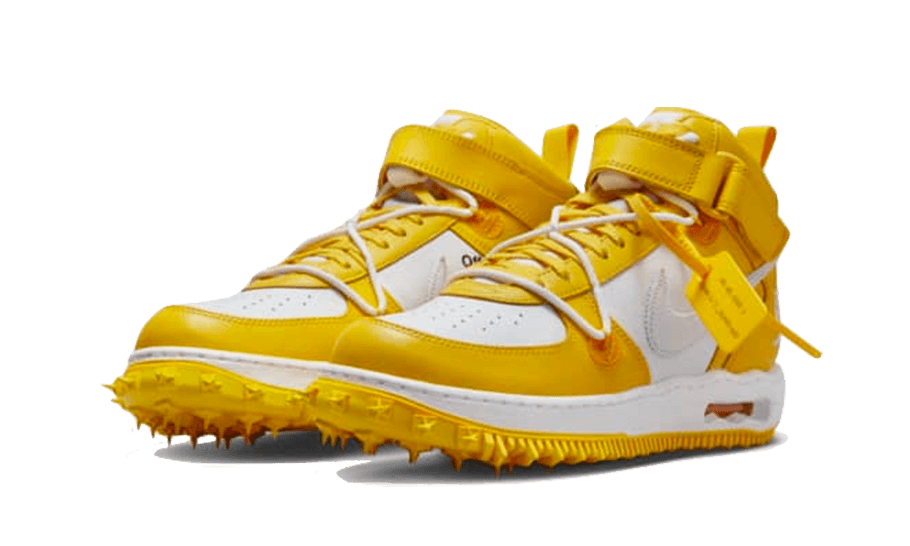 Nike Air Force 1 Mid SP Off-White Varsity Maize - DR0500-101 - Kickzmi