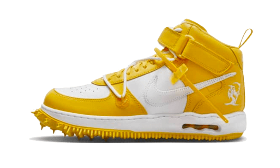 Nike Air Force 1 Mid SP Off-White Varsity Maize - DR0500-101 - Kickzmi