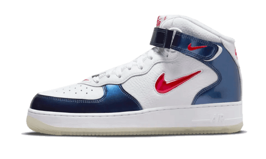 Nike Air Force 1 Mid University Red Midnight Navy - DH5623-101 - Kickzmi