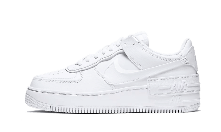 Sneakers éditions limitées et authentiques Nike Air Force 1 Shadow Triple White - CI0919-100 - Kickzmi