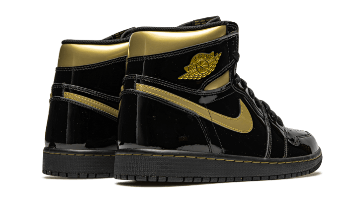 Air Jordan 1 High Black Metallic Gold - 555088-032 / 575441-032 - Kickzmi