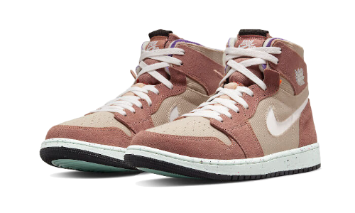 Sneakers éditions limitées et authentiques Air Jordan 1 High Zoom Air CMFT Fossil Stone - CT0978-201 -Kickzmi