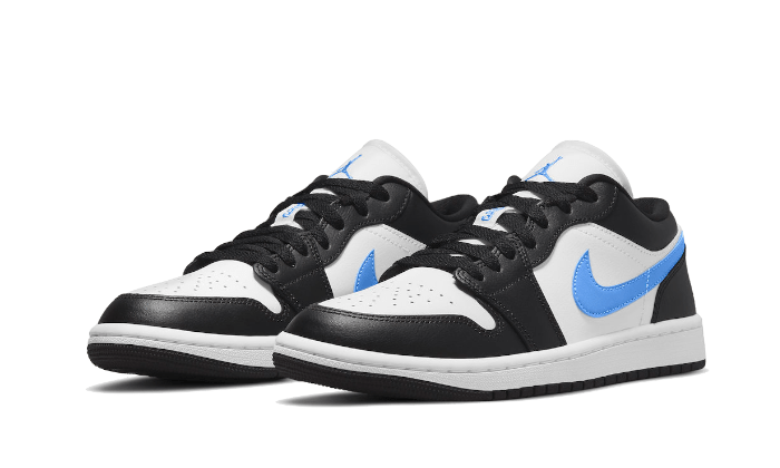 Air Jordan 1 Low Black University Blue - DC0774-041 - Kickzmi