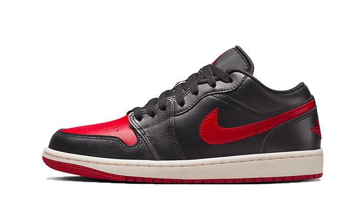 Air Jordan 1 Low Bred Sail - DC0774-061 - Kickzmi