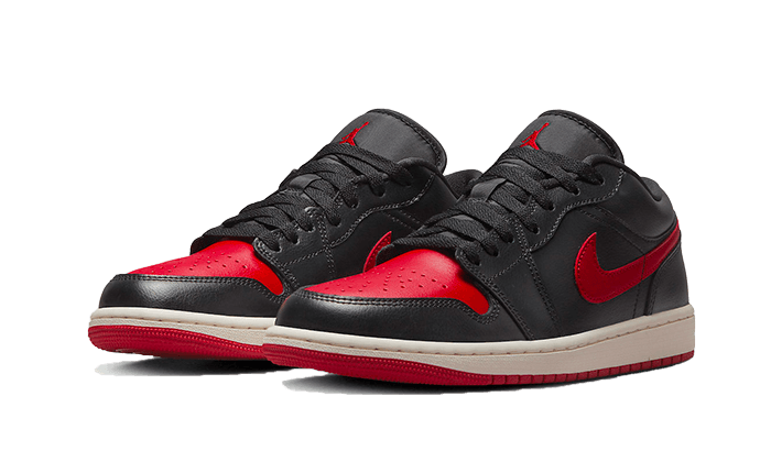 Air Jordan 1 Low Bred Sail - DC0774-061 - Kickzmi