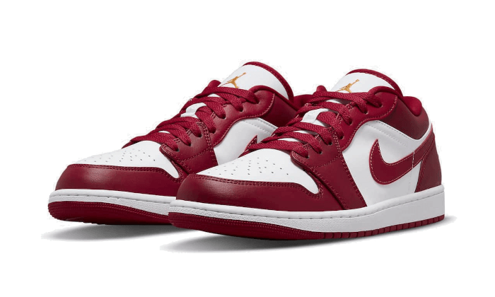 Air Jordan 1 Low Cardinal Red - 553558-607 / 553560-607 - Kickzmi