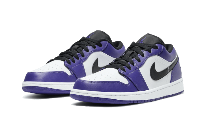 Air Jordan 1 Low Court Purple - 553560-500 - Kickzmi