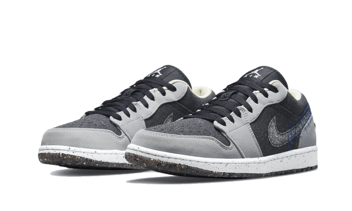 Air Jordan 1 Low Crater Black Grey - DM4657-001 - Kickzmi