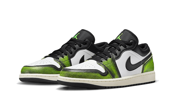 Sneakers éditions limitées et authentiques Air Jordan 1 Low Electric Green - DN3705-003 / DO8244-003 - Kickzmi