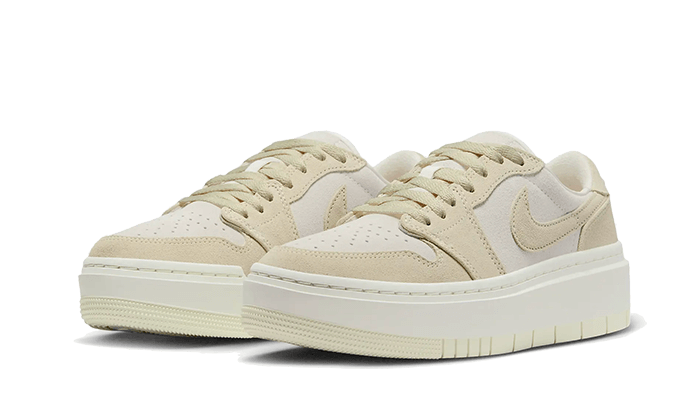 Air Jordan 1 Low Elevate Tan Suede - DH7004-101 - Kickzmi