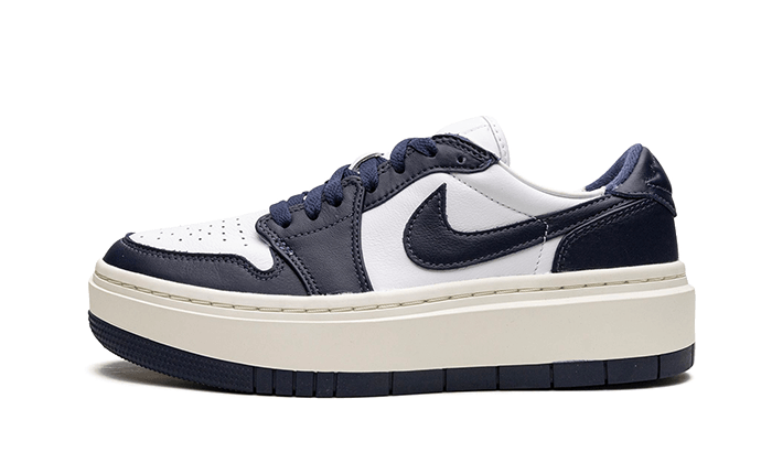 Sneakers éditions limitées et authentiques Air Jordan 1 Low Elevate White Midnight Navy Sail - DH7004-141 - Kickzmi