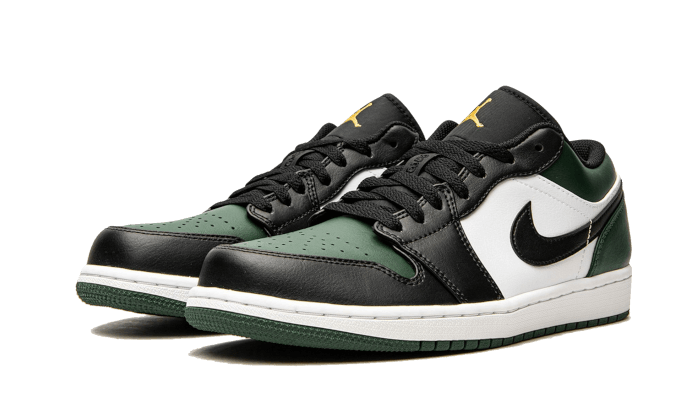 Air Jordan 1 Low Green Toe - 553558-371 / 553560-371 - Kickzmi