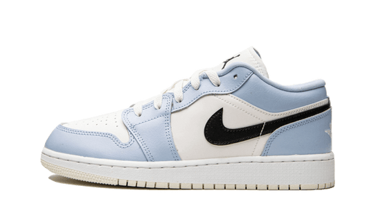 Air Jordan 1 Low Ice Blue Black - 554723-401 - Kickzmi