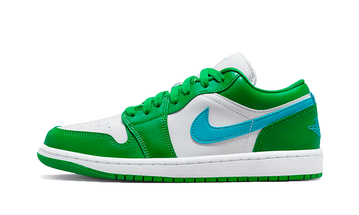 Air Jordan 1 Low Lucky Green Aquatone - DC0774-304 - Kickzmi