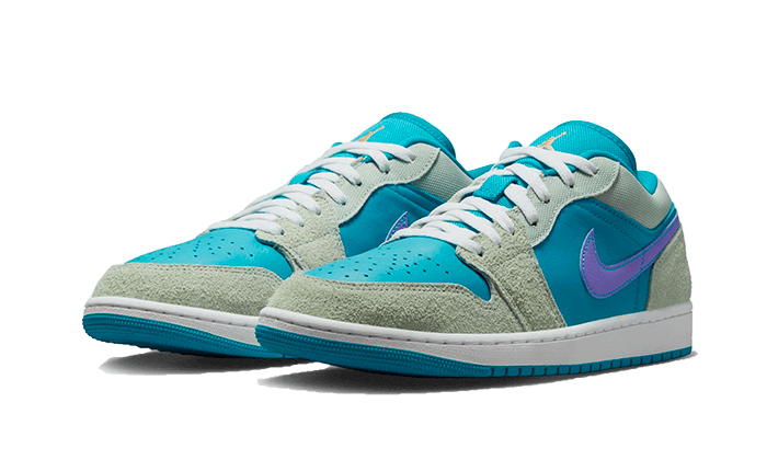 Air Jordan 1 Low SE Light Bone Aquatone - DX4374-300 / DX4334-300 - Kickzmi