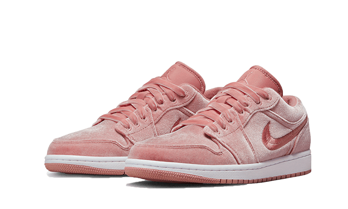 Air Jordan 1 Low SE Pink Velvet - DQ8396-600 - Kickzmi