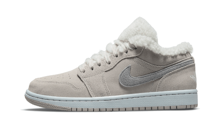 Air Jordan 1 Low SE Sherpa Fleece - DO0750-002 - Kickzmi