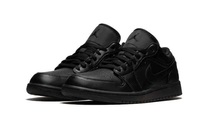 Air Jordan 1 Low Triple Black (2022) - 553558-093 / 553560-093 - Kickzmi