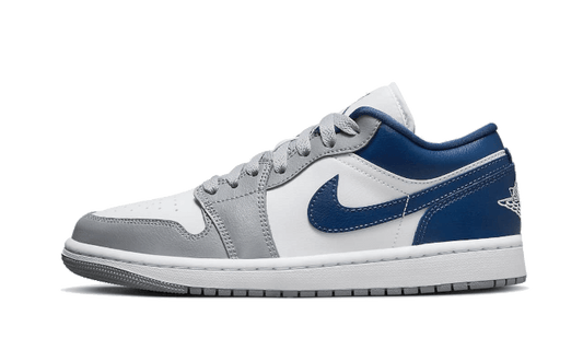 Air Jordan 1 Low White Grey Blue - DC0774-042 - Kickzmi