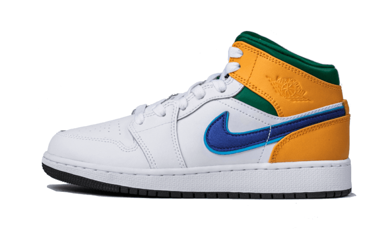 Air Jordan 1 Mid Alternate Multi-Color - 554725-128 - Kickzmi