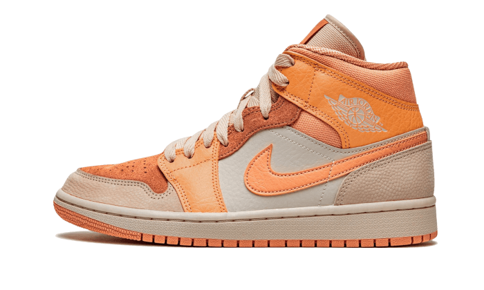 Air Jordan 1 Mid Apricot Orange - DH4270-800 - Kickzmi