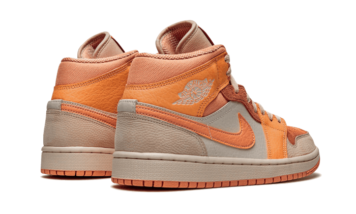 Air Jordan 1 Mid Apricot Orange - DH4270-800 - Kickzmi