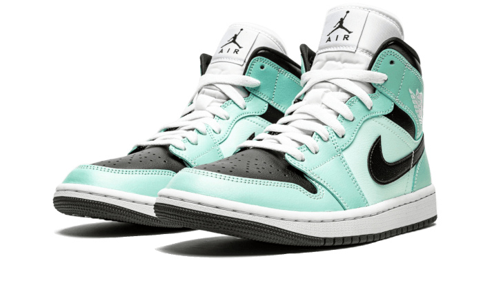 Air Jordan 1 Mid Aqua Blue Tint - BQ6472-300 - Kickzmi