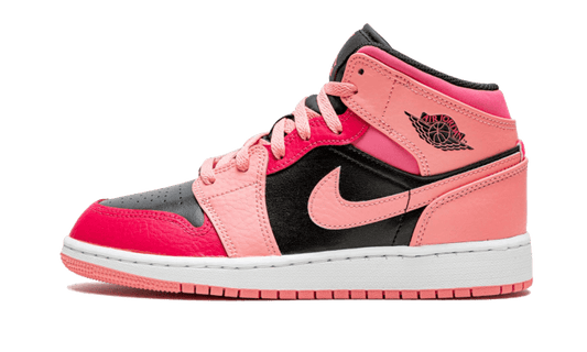 Air Jordan 1 Mid Coral Chalk Pink - 554725-662 - Kickzmi