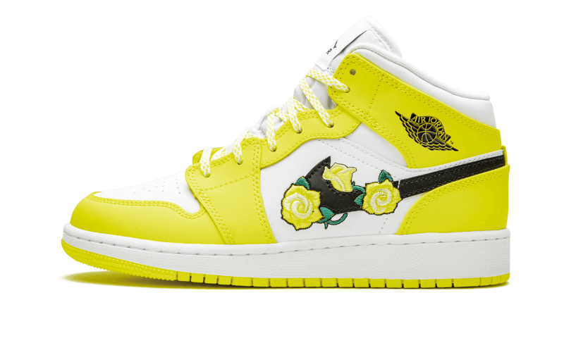 Air Jordan 1 Mid Dynamic Yellow - AV5174-700 - Kickzmi