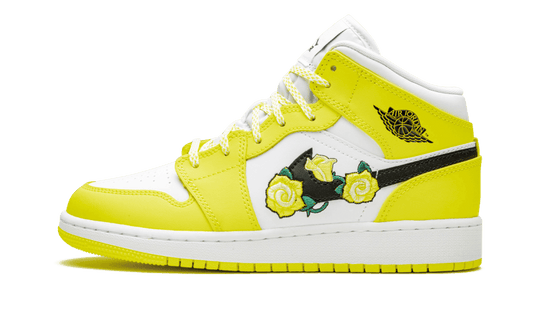 Air Jordan 1 Mid Dynamic Yellow - AV5174-700 - Kickzmi