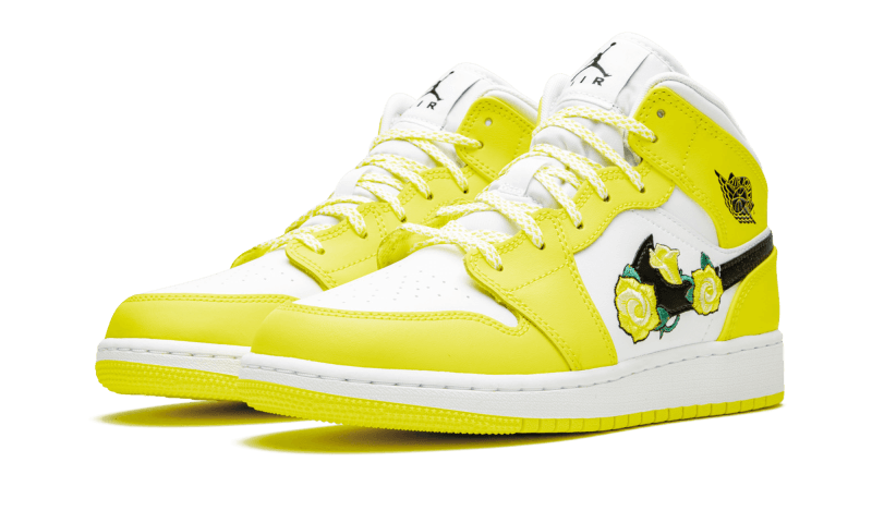 Air Jordan 1 Mid Dynamic Yellow - AV5174-700 - Kickzmi