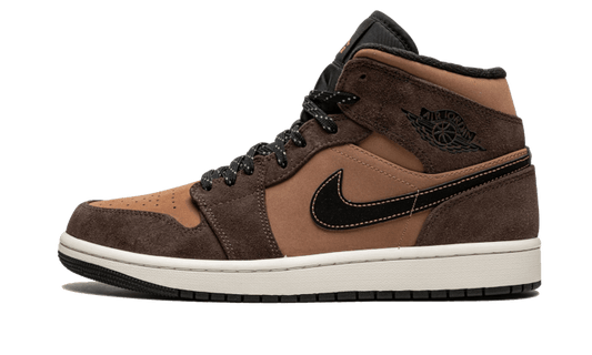 Air Jordan 1 Mid Earthy Brown - DC7294-200 / DC7248-200 - Kickzmi